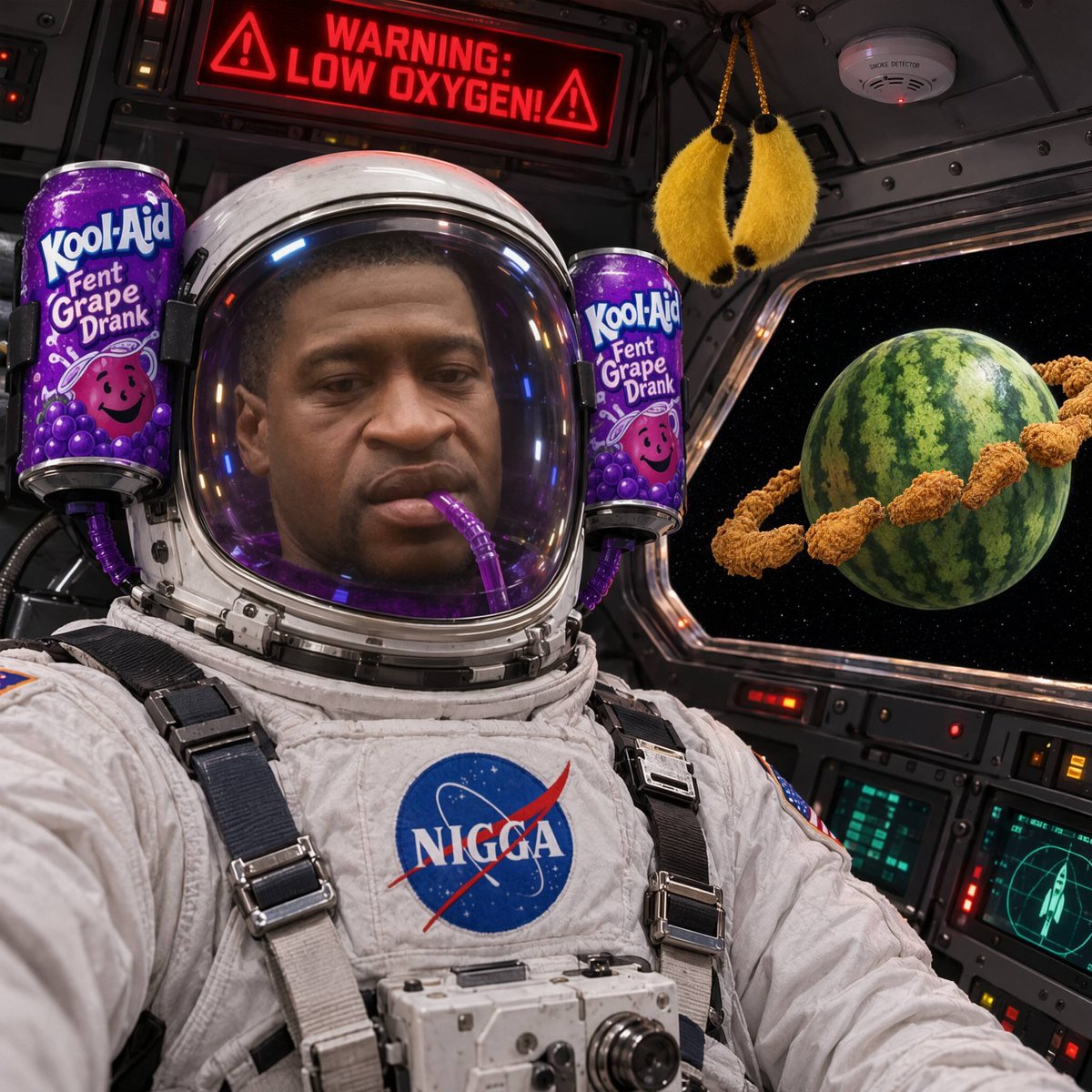 HowlingGoodBoy's tweet photo. We wuz the real astronauts nigga https://t.co/2CzjnG8WCN