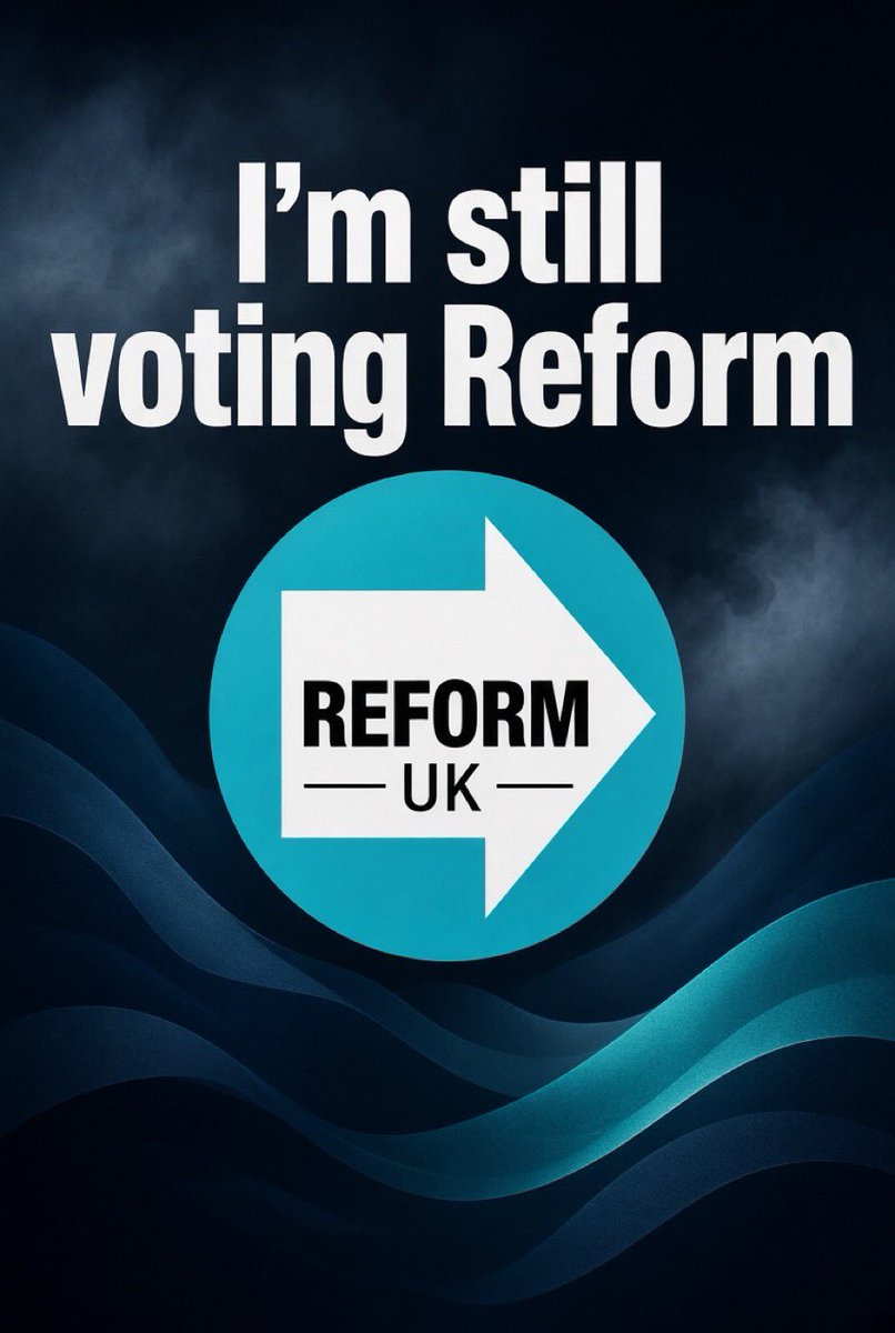 JasmineSmiteag's tweet photo. I’m Still Voting Reform🗳️✌🏻 https://t.co/hhK1QVRvgo