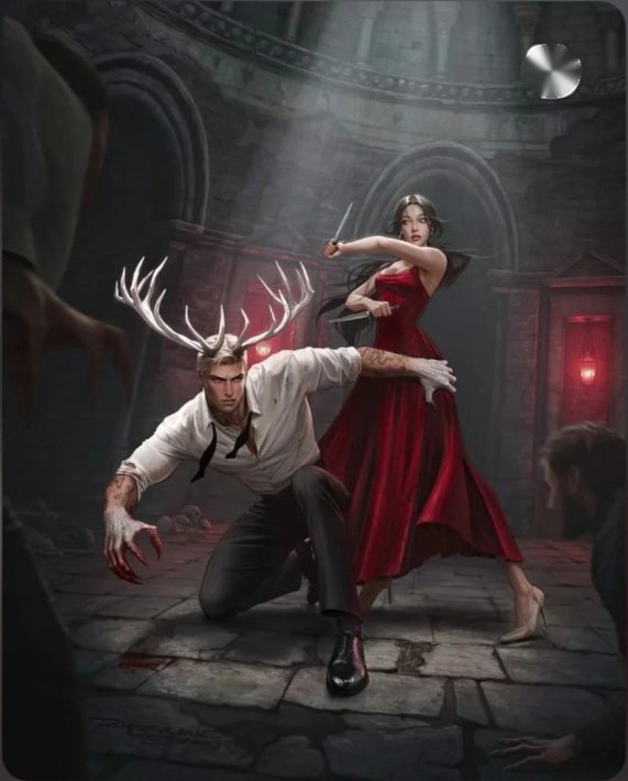 azrielgetajob's tweet photo. 🖤 not me actively avoiding every acotar leak drama post on my tl because i am DONE and i do not have the energy 

anyway. cursed city. 20% in. deacon. DEACON. who gave him the right to exist like that i am not okay 🔥🗡️ i will be taking no questions https://t.co/2x8Z95pAyu