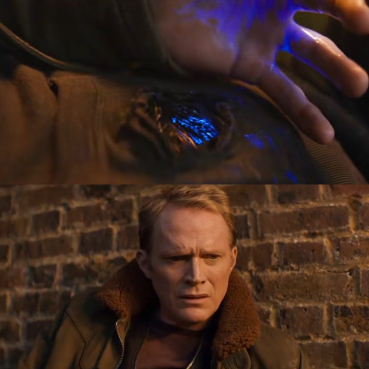 Fame_0007's tweet photo. Two episodes in and Vision is already getting nerfed to push the plot. Since when could adamantium bullets penetrate Vibranium? https://t.co/dtqJBcF0mX