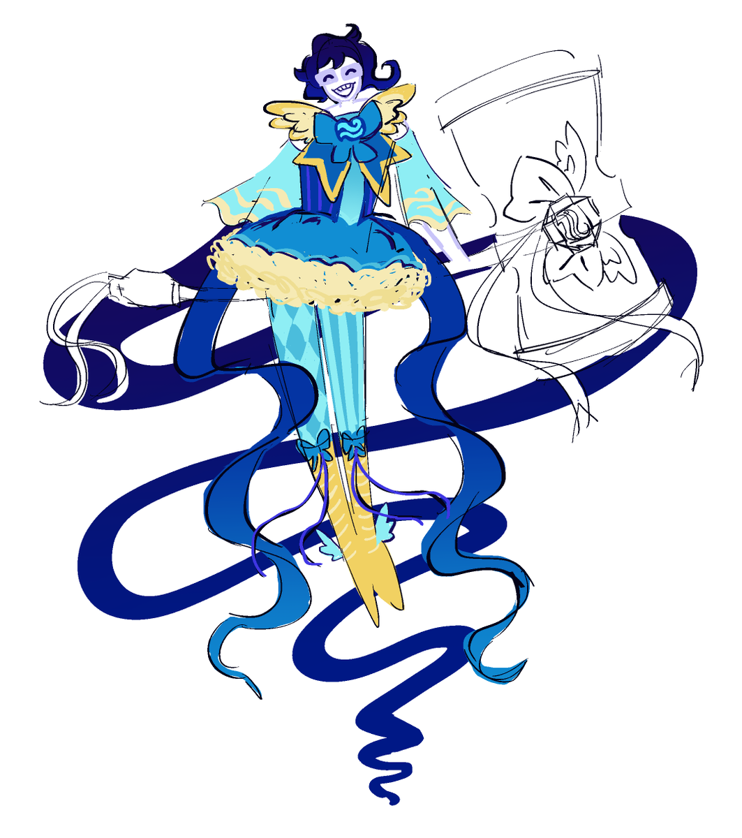 V3rm1nn_'s tweet photo. drawing magical girl outfits is alot of fun actually https://t.co/BnWYXbq89N