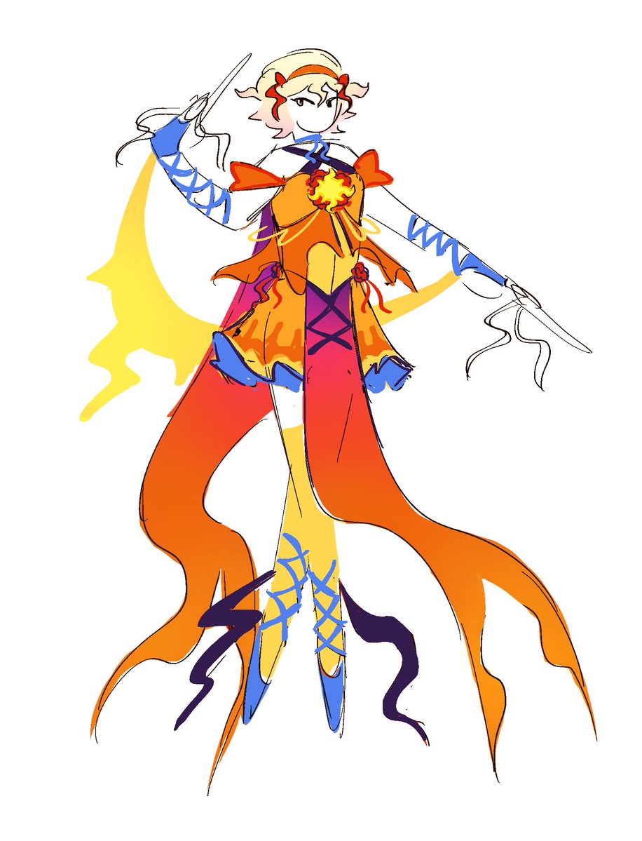 V3rm1nn_'s tweet photo. drawing magical girl outfits is alot of fun actually https://t.co/BnWYXbq89N