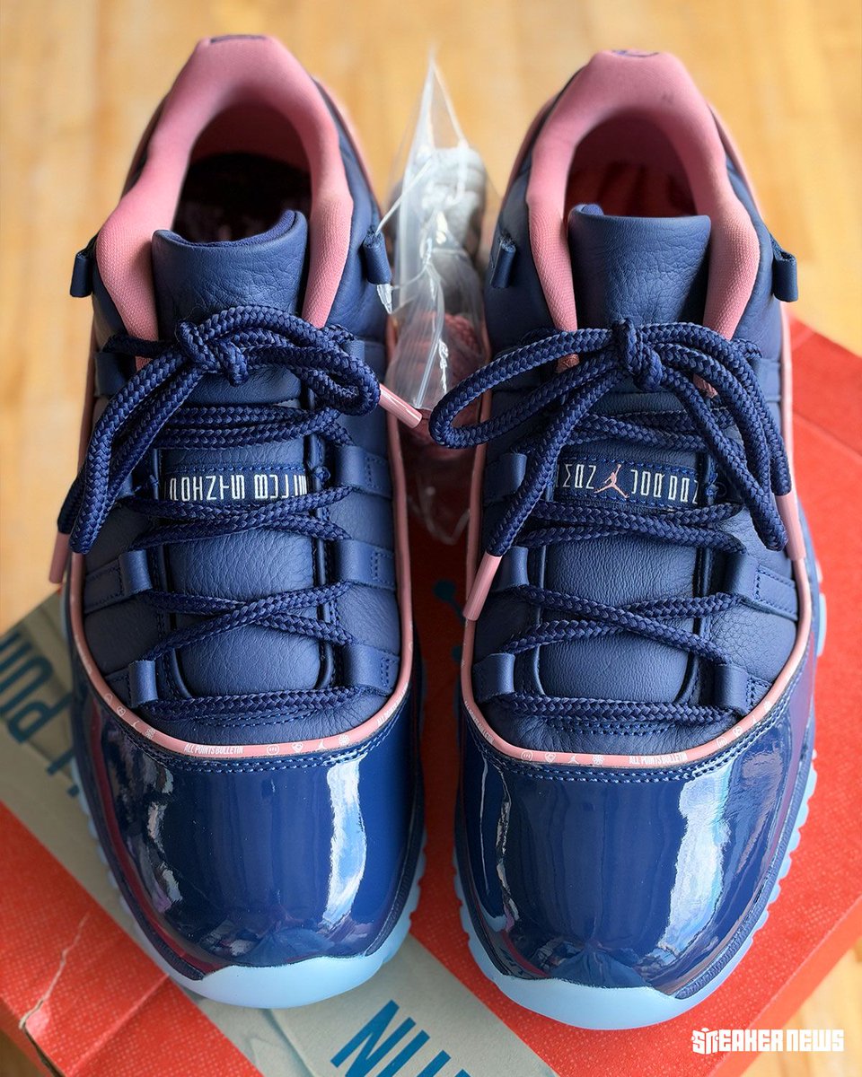 SneakerNews's tweet photo. Nah @apbstore really went off with these.

APB x Air Jordan 11 Low "Made For Locals" raffles are open now. Officially drops on October 23rd.

Full details >> https://t.co/gSFGjaYpRb https://t.co/Deb0facZHd