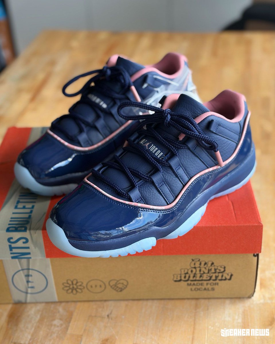 SneakerNews's tweet photo. Nah @apbstore really went off with these.

APB x Air Jordan 11 Low "Made For Locals" raffles are open now. Officially drops on October 23rd.

Full details >> https://t.co/gSFGjaYpRb https://t.co/Deb0facZHd