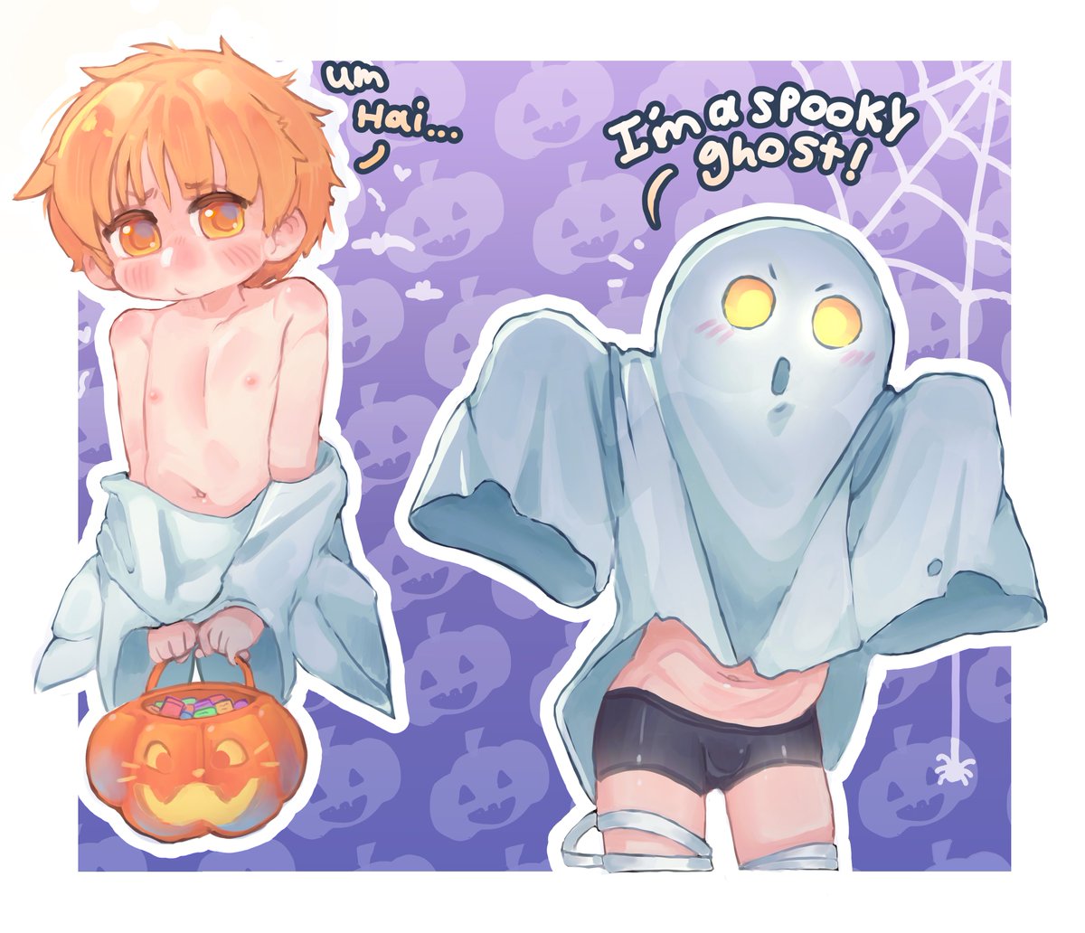 suikamiiko's tweet photo. Ghost Boy~ https://t.co/3YvmkteadE