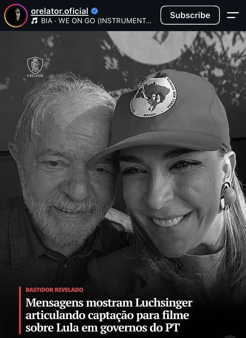 DamaDeFerroTV's tweet photo. Sabe a lobista amigona do lulinha, que frequentava o Palácio do Planalto e foi recebida pelo ex-presidiário, que obviamente nega?

Mensagens do celular do Vorcaro mostram que ela   intermediou a captação de milhões para mais um lixo cinematográfico para  reinventar o personagem lule de silve, que é odiado pelo país fora da bolha de desajustados e de beneficiários da distribuição desenfreada de dinheiro do contribuinte.

@orelator.oficial