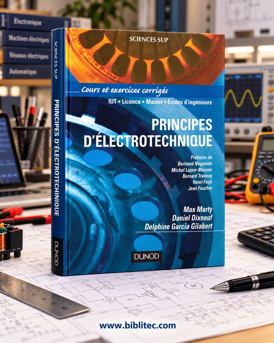 besst4u's tweet photo. Principes d’électrotechnique : cours et exercices corrigés  https://t.co/1FGVffI29r  #Electrotechnique #GenieElectrique #Electromecanique #MachinesElectriques #MaintenanceIndustrielle https://t.co/zys2pLBoma