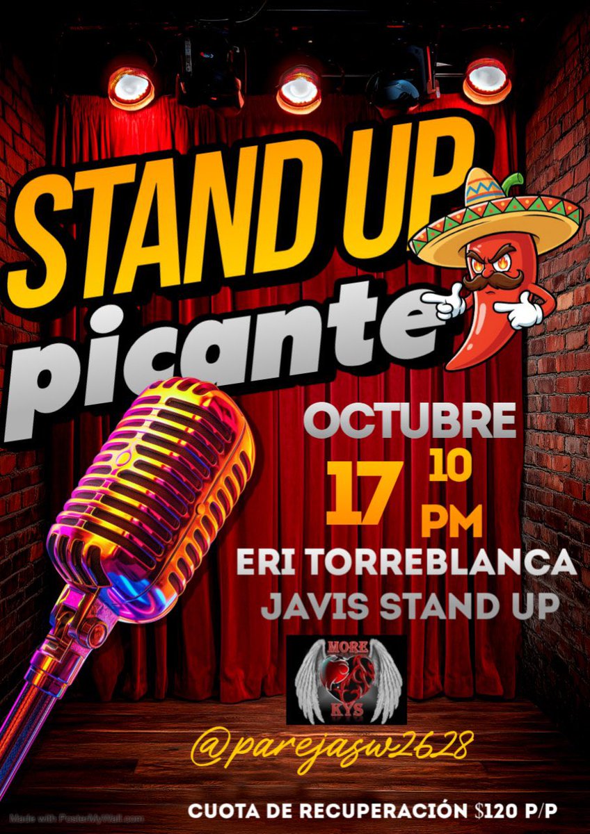 IncognitoSw26's tweet photo. Empezamos con las noches dinámicas, este próximo sábado 17 de octubre, los esperamos para reír a carcajadas e interactuar con dinámicas diferentes y divertidas. 
Noche de stand up swinger!!
Reserva para vivir una noche diferente y divertida por MD o con @ParejaSw2628 y @AikoyTali https://t.co/T6mNomRDQ5