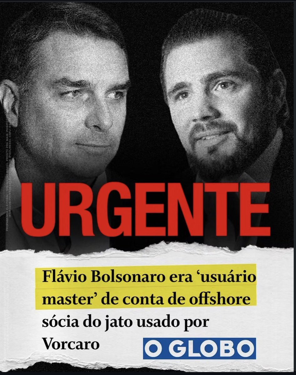 PaulSilOficial's tweet photo. Curta comente e compartilha  🚩🚩🚩

CAGA NÃO FLÁVIO

FLÁVIO É SÓCIO DO VORCARO 

SE FLÁVIO VENCE VOCÊ PERDE 
 https://t.co/YrfEqEH5ur