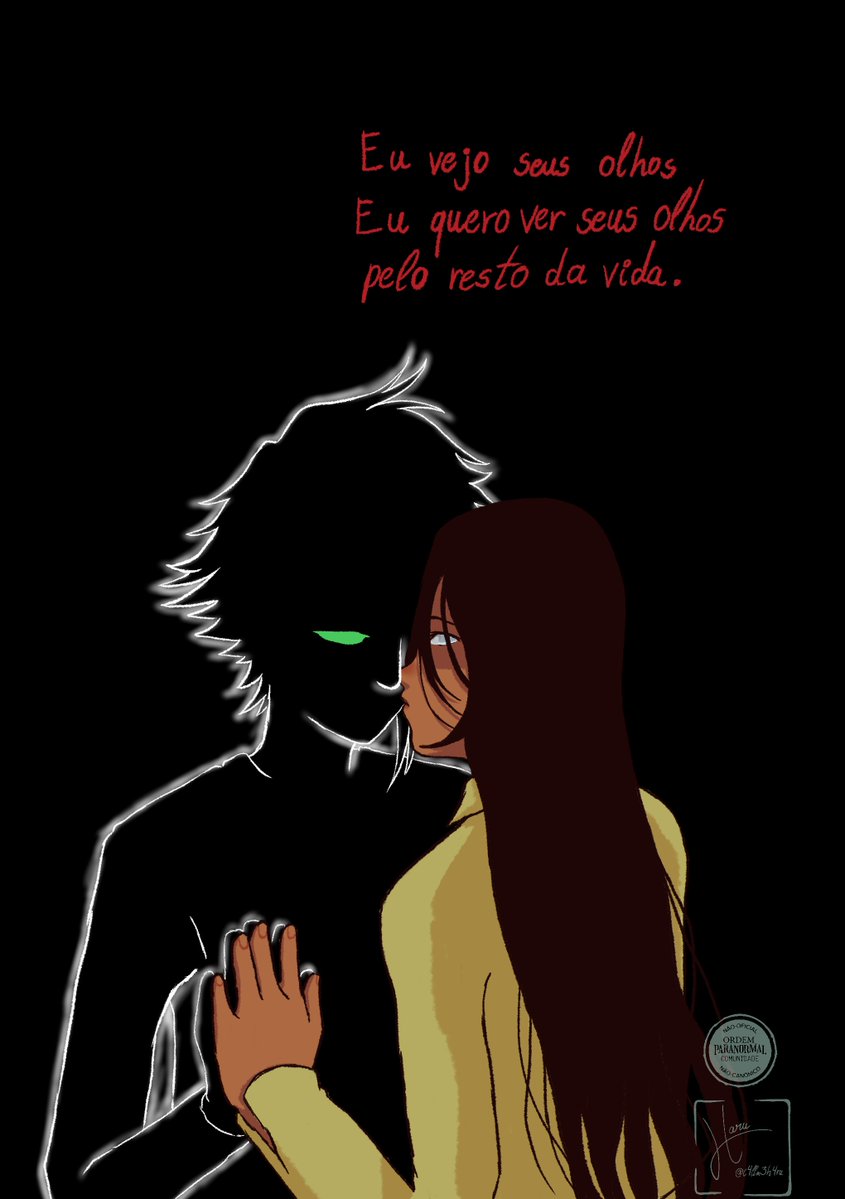 c4llm3h4ru's tweet photo. "Não tem muito da minha visão que sobrou, mas esses olhos verdes... quanto tempo faz que eu não vejo a cor verde? Posso ver seus olhos pra sempre?" #ordemparanormal #enigmadomedo #enigmaoffear #yumeship https://t.co/8Y1cYrStx0