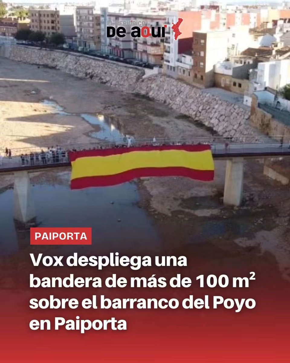 muzeriqui's tweet photo. Menos banderas y que devuelvan el dinero que se quedaron de los afectados de la Dana... Las banderas no quitan el hambre, ni arreglan casas... Asco de fascistas están superando a sus primos peperos.. https://t.co/MYmWXqJ40P