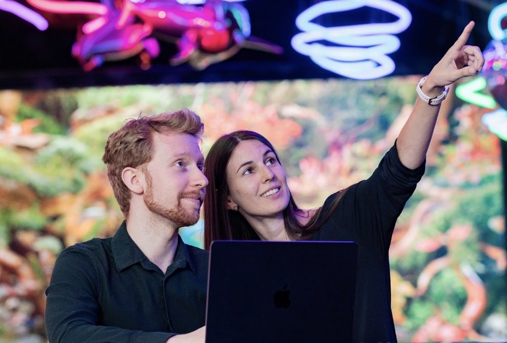 LazurioAI's tweet photo. We’re Anna &amp; Matěj.
Two builders behind Lazurio AI.

Looking for peer founders to get inspired on the journey to $1M ARR.

Are you building something?

Let’s connect! https://t.co/ZUGKsWN3nf