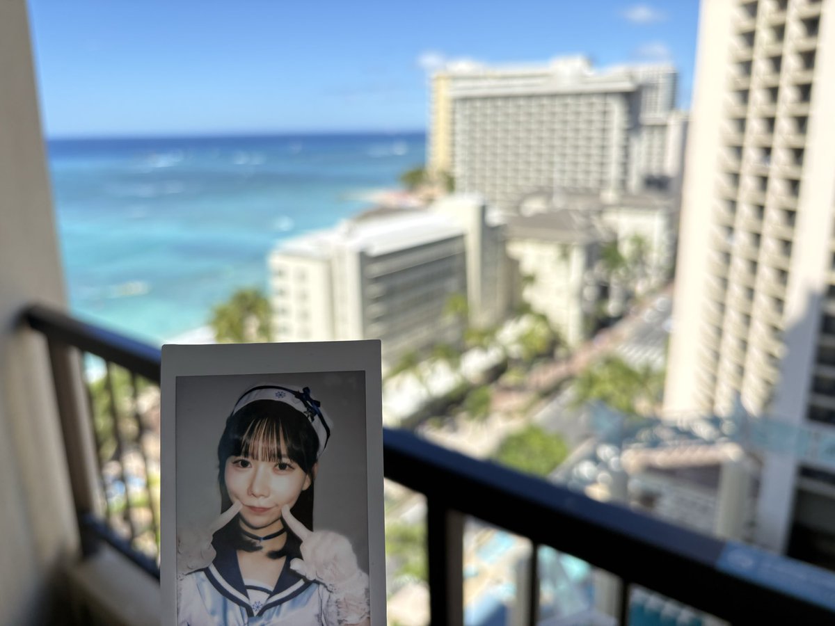 _omikutin_'s tweet photo. 未来ちゃんハワイだよ https://t.co/sHDeaLS5L0