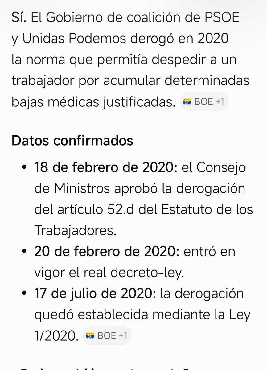 MontJoss's tweet photo. @lagentesoy @MrStockable Y no te parece bien que haya un mínimo. Vaya pillin. Despido por bajas se derogó. Las pensiones, 😂. Los ERTES estaban si, pero a diferencia de pp, aquí se usaron.
O eres un empresario, o un tonto alas tres. Vaya tela de personaje https://t.co/iJAHLqanPa