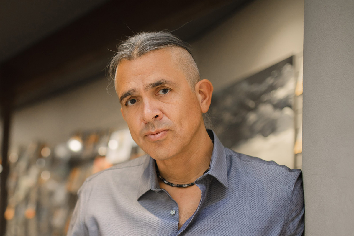 luthercollege's tweet photo. NYT bestselling author Stephen Graham Jones is coming to Luther Oct. 29 at 7 p.m. in the CFL Recital Hall! He will discuss the social roles of horror. A Q&amp;A and book signing will follow. The event is free, but tickets are required. See more information at https://t.co/ek1ZtnNqPM. https://t.co/bN0ZddRqS4