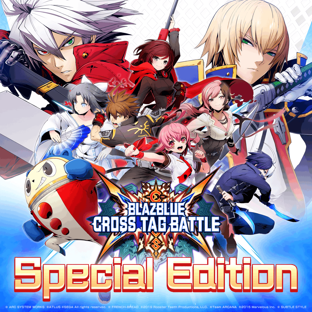ArcSystemWorksU's tweet photo. EVO France Sale Highlight ✨

BlazBlue: Cross Tag Battle is 80% OFF on Steam, PlayStation and Xbox! 🎉
Experience the cross over between 4 different universes! ⚔️

⬇️Play Today!
Steam: https://t.co/xe7zTCLlVT
PlayStation: https://t.co/QW7dGihPwJ
Xbox: https://t.co/bkYIH3gUgG

#BBTAG