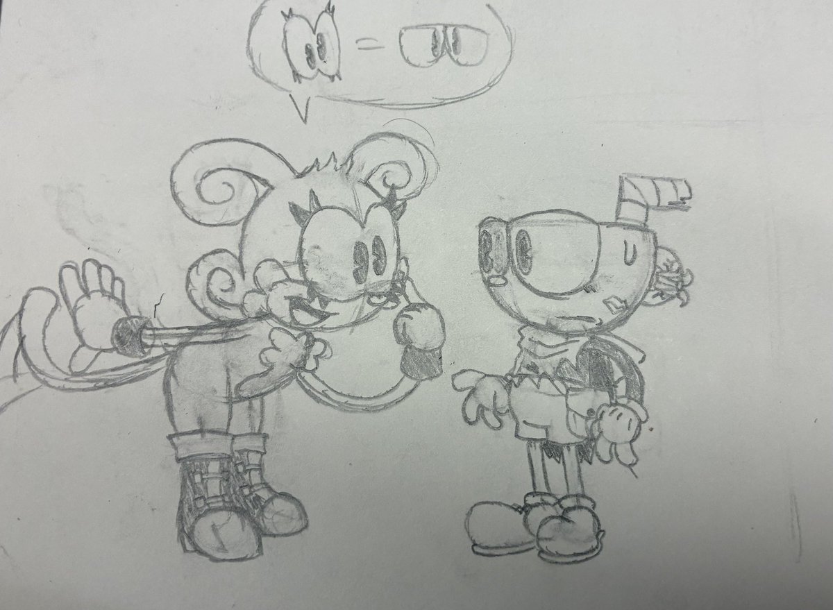 CupheadVctim308's tweet photo. Wtf is she talking about, they don’t have the same eyes, only the pupils.
#Ifeelliketheholygrail
#playdohlickerass https://t.co/mIfQ1YCk0b
