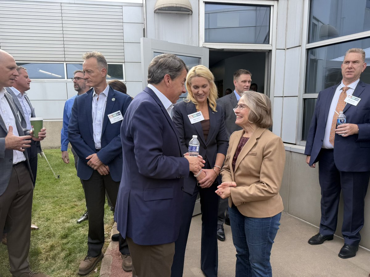 RepMMM's tweet photo. Great to stop by SSAB for the Circular Steel Milestone, hosted together with Alter Trading and The Greenbrier Companies.

It was exciting to see these three companies working side by side to advance steel recycling, strengthen partnerships, and support Iowa steel production. Iowa steel is thriving, and I will always fight to keep it that way.