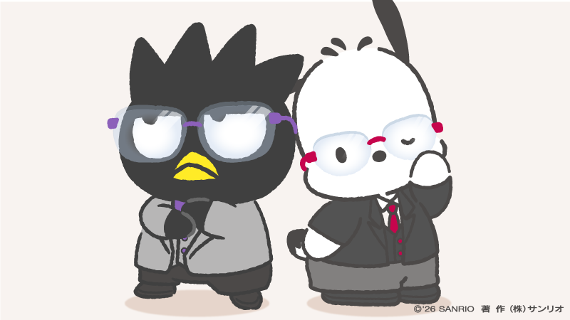 hapidanbui's tweet photo. ポチャッコ「メロメロ〜？」
ばつ丸「オレさまはなんでも似合っちゃうからな！」 https://t.co/uxGDj1CA36