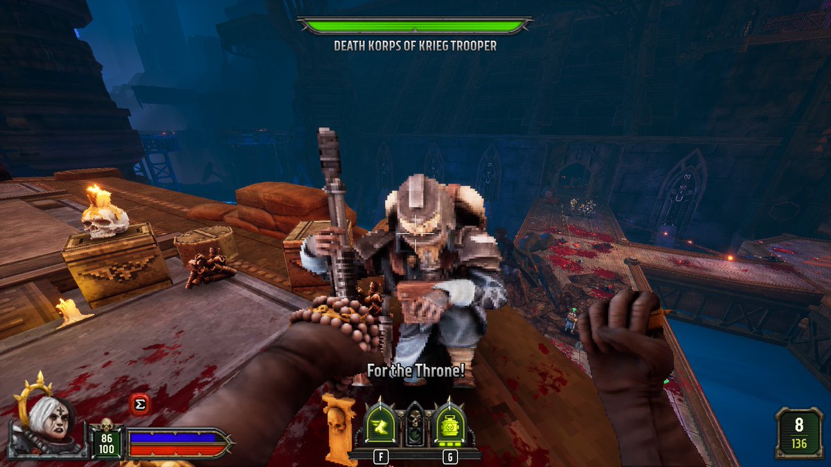 Stratos_Labakis's tweet photo. @AurochDigital I like how guardsmen bow to us!

For the Throne, brothers! https://t.co/tMC2vQCq9o