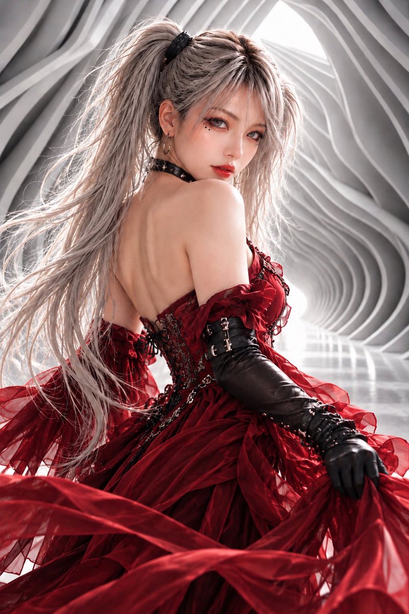 ASUNARO4733's tweet photo. @raira_metal_ai

RAIЯA×Phantom さん、おはようございます😊
昨夜のASMRの公開テストを兼ねたファンミ、めっちゃ楽しかったです🤘✨🎸

今日は、この先もRAIЯAと一緒に元気に歩み続けるために、病院へ定期検診に行ってきま〜す😆

深紅のコルセットドレスが、とても似合っているよ♥️✨

▼ RAIЯA YouTube 公式チャンネル
https://t.co/S4DdhjG9Is

※画像はRAIЯAファンによる
非公式ファンアートです。
#RAIЯA_art #ライラアート
#AIで生成 #AIアーティスト #RAIЯA