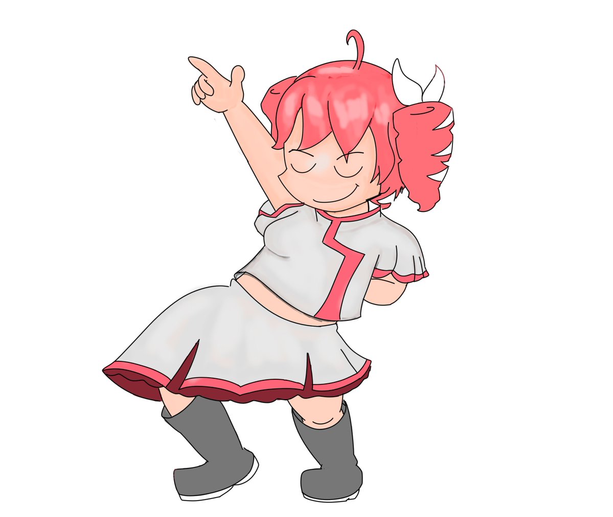 vowakoart's tweet photo. TETO SILLY POSE IDK WHY I DREW HER IN THIS POSE BUT IT WAS SILLY SO I AM GLAD I DID IT https://t.co/FuTSFnGy1k