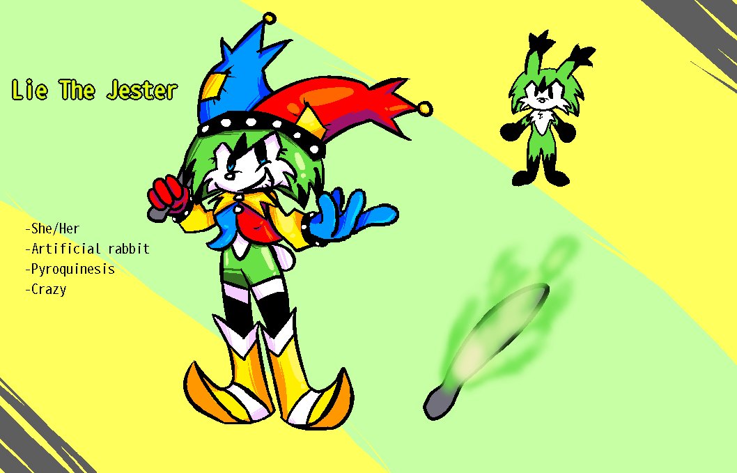 Dani_Spikefall's tweet photo. The crazy jester
#LuckyConeja https://t.co/6OhzytHUfI