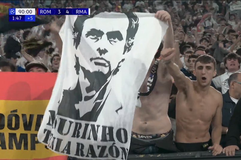 Don__Madridista's tweet photo. MOURINHO TENÍA RAZÓN.

Honor al madridismo desplazado. #NoSurrunder. https://t.co/RP4rUjg7Zg