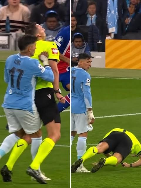 midonabil200's tweet photo. @EnzoFe17 @FIFAcom  FIFA must take drastic instant action and ban Enzo due to violent for  rest of life! Pushing the referee in such a disgraceful and unacceptable way is an absolute disgrace to the fair play . https://t.co/MfPRZ6yIre
