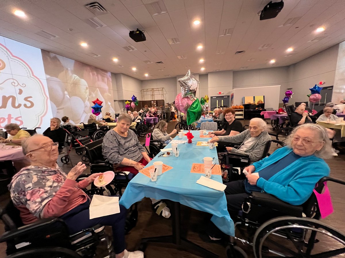 GurwinJewish's tweet photo. Our residents at the #Gurwin Jewish Nursing &amp; Rehabilitation Center celebrated National Dessert Day with a delicious sampling of sweet treats! 

#NationalDessertDay #SkilledNursing #Rehabilitation #NursingHome #BestNursingHome #SeniorCare #ResidentLife #LifeAtGurwin #Commack https://t.co/xfp3AcU5yl