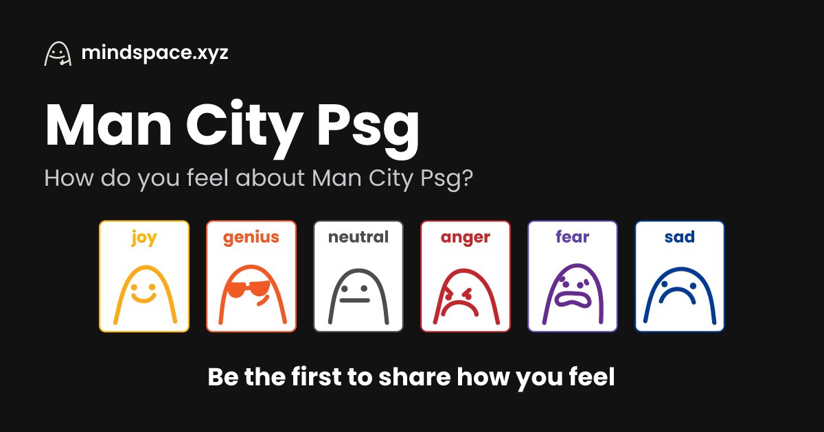 mindspace_xyz's tweet photo. Full-time at the Etihad: Man City 2-4 PSG ⚽🔥 PSG fans, are you buzzing? City fans, how much does this one sting? Drop your mood 👇 #MCIPSG #UCL https://t.co/JxIqIArAmE