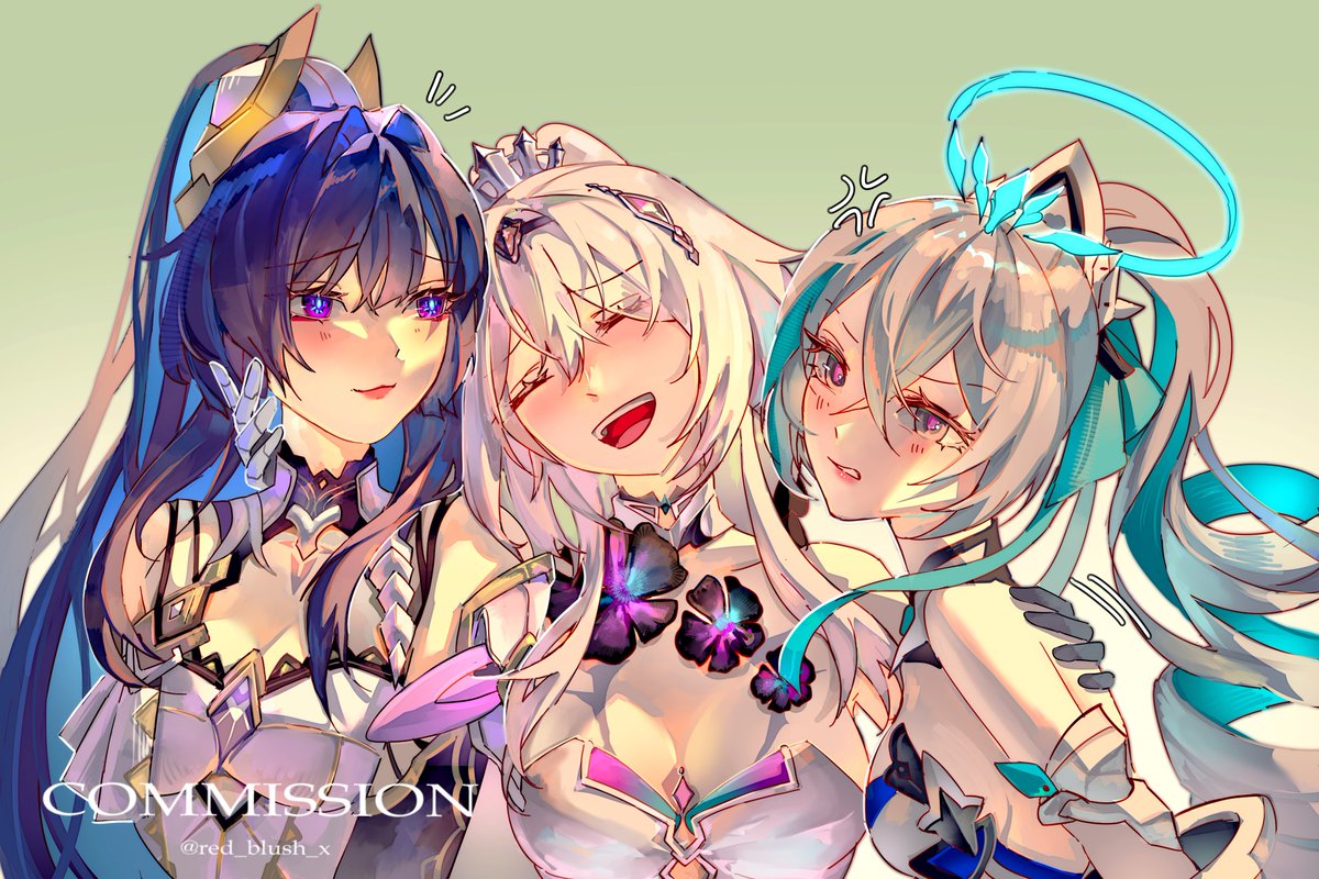 red_blush_x's tweet photo. Commission done!! 
#honkaiımpact3rd #illustration‌‌ https://t.co/k5zXDQIHYO