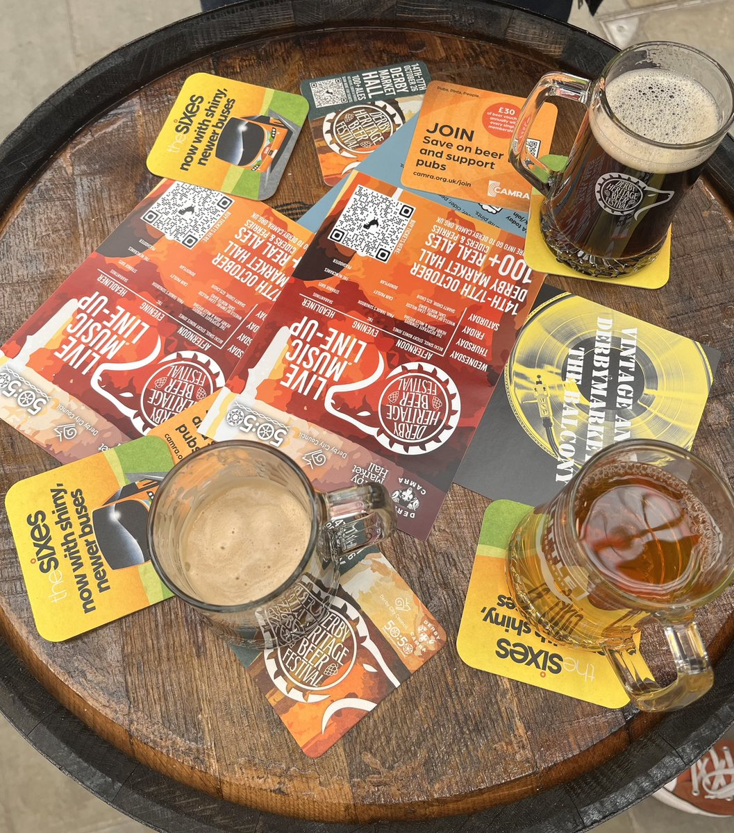 NeilFinney's tweet photo. Derby beer festival this afternoon, great heritage venue plus some superb craft bars in town. It’s non stop here https://t.co/bEmGfNCrTh