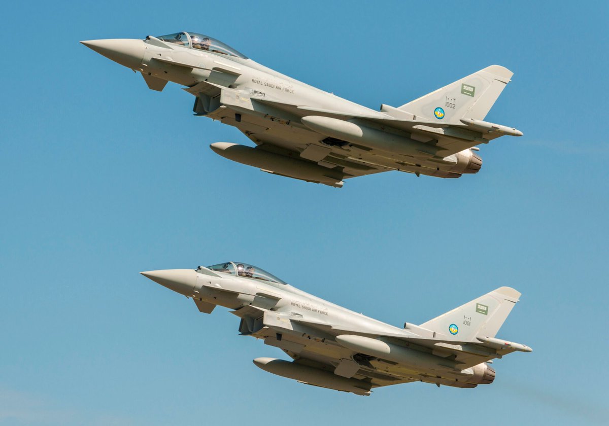 TheCradleMedia's tweet photo. BREAKING | Yemeni air defenses hit a Saudi Typhoon fighter jet over Saada.