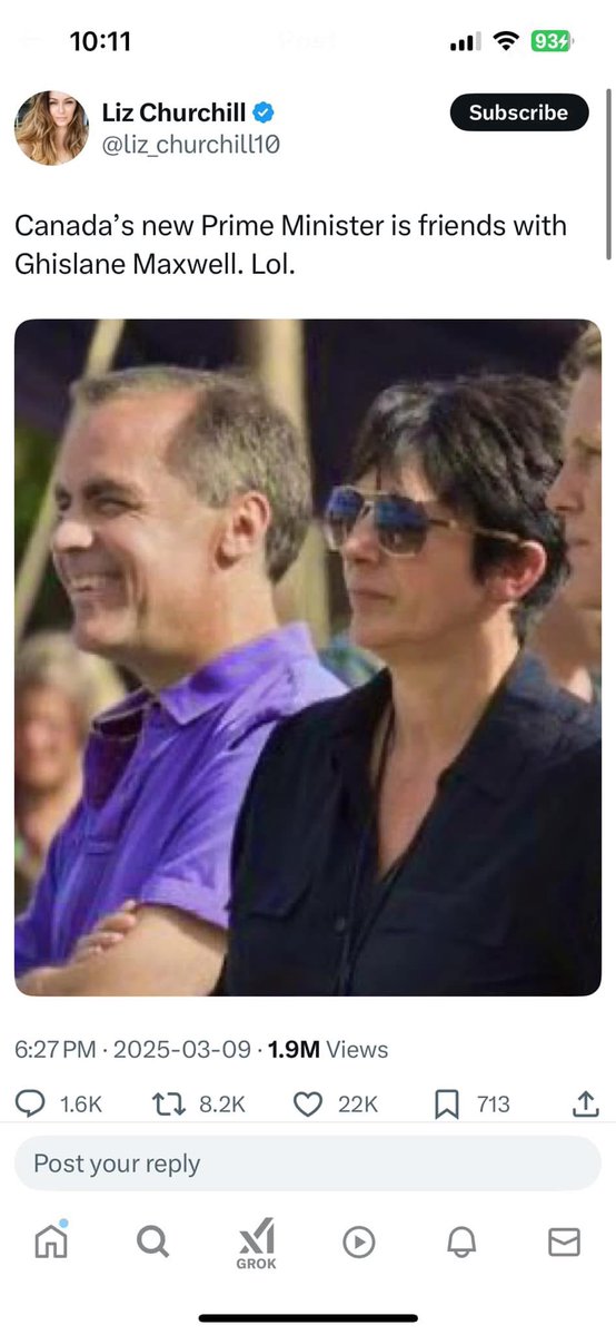ChadOrom's tweet photo. @JeromyYYC Hanging with your kinda people hey Jeremy.? I’ve always said, “Judge your PM by the convicted child sex trafficking company he keeps”
#CreepyCarney #PDFFile #EpsteinIslandPervert #69Times https://t.co/4LiGb9DwKg