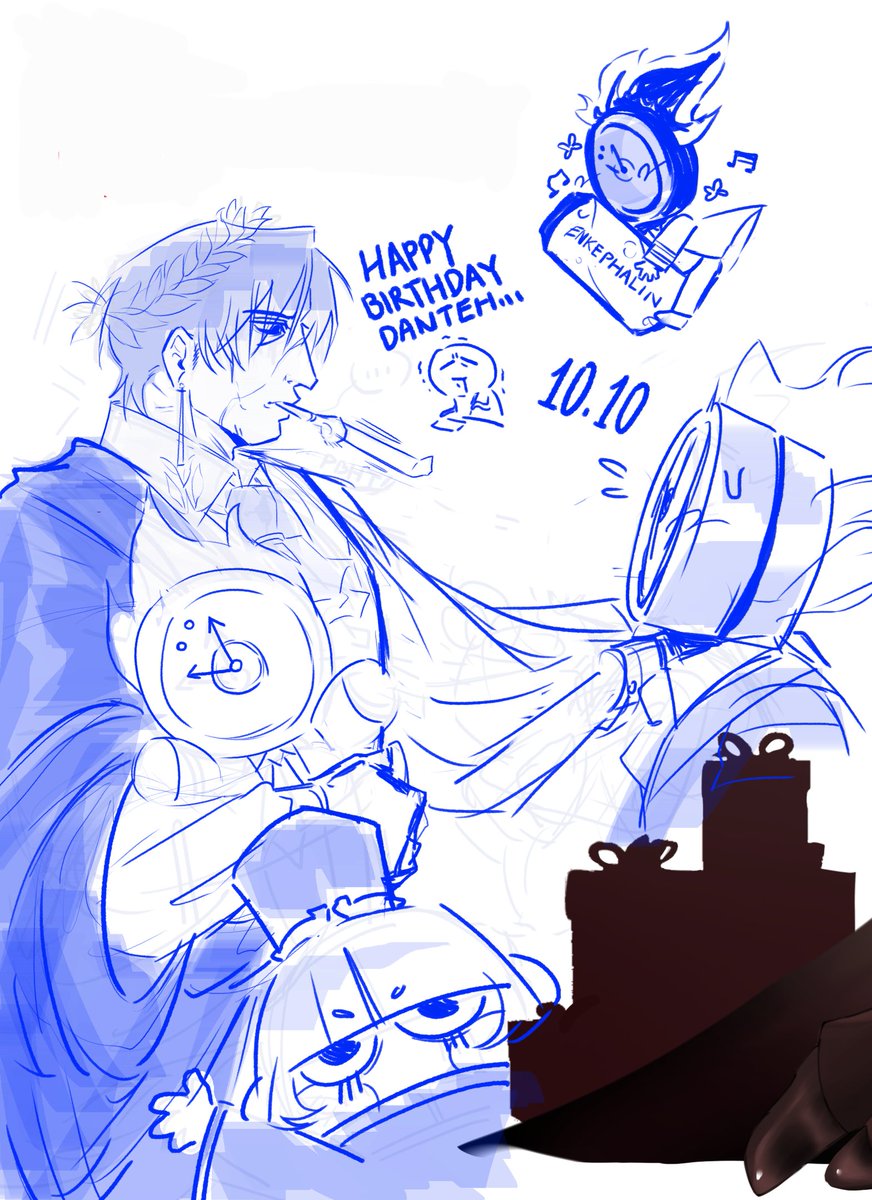 q00l35's tweet photo. Birthday doodle for Danteh... 
#lcbvd #lcb10 https://t.co/2awc5vwPrS