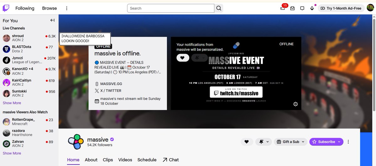 rnlwbe3's tweet photo. @massivedotgg @solana $MASSIVE szn is coming! 

DsAj3HkgPBvcnaGbww2fZz4jYxDCzhhgyzemjscEHFB4 https://t.co/K7mMqBJVEH