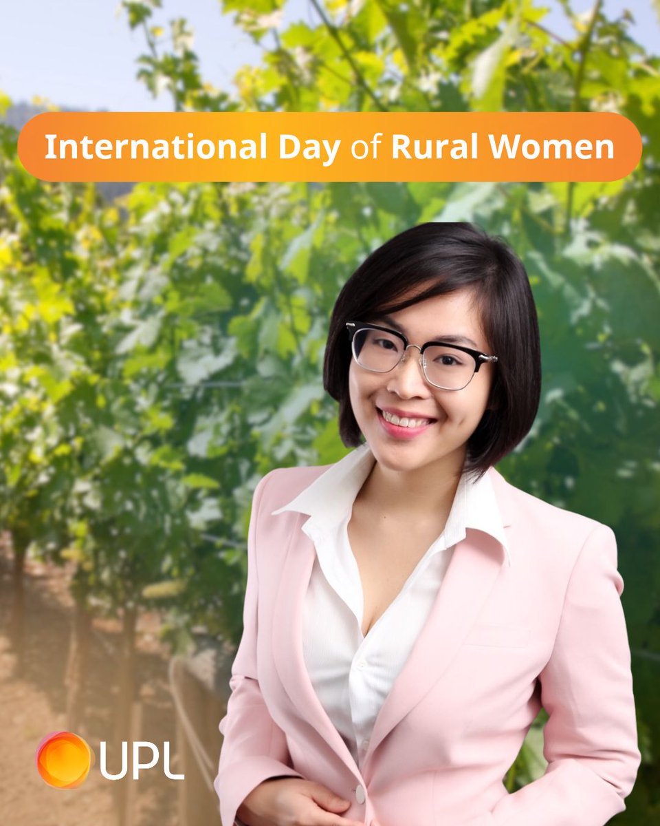 UPLAUSLtd's tweet photo. Celebrating #InternationalDayOfRuralWomen in Australian Agriculture!
👋 Meet Trinh Nguyen, Regulatory Associate at UPL Australia supporting crop protection development &amp; registration.
🧬🌱Outside work she enjoys landscaping &amp; plant breeding.
#UPLLtd #OpenAg #WomenInAg https://t.co/UwNwfjCha7