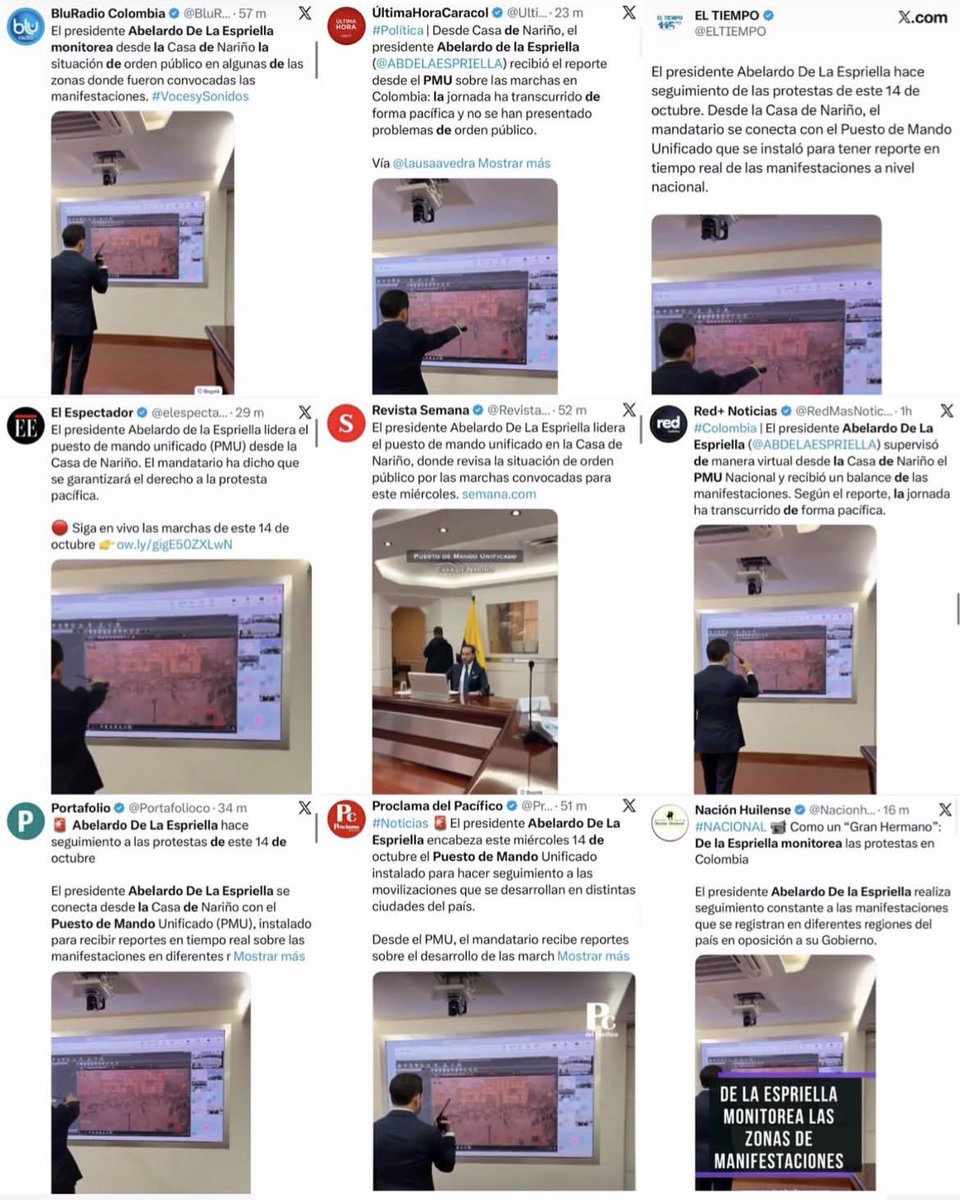 ErreComenta's tweet photo. Todos los ministerios alineados en la estrategia de propaganda de @ABDELAESPRIELLA… 

¡Momento: no son ministerios, son MEDIOS DE COMUNICACIÓN! https://t.co/dsWVfB0IM7