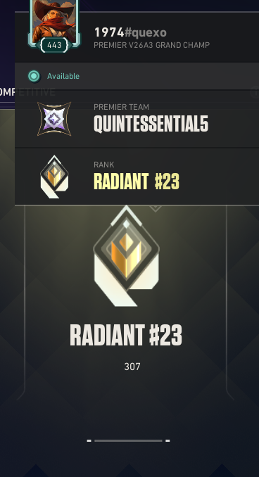 quexofps's tweet photo. new season alr Rad lets go goated dous @lothlathvl @kakancookiee https://t.co/uhNgSvRimI