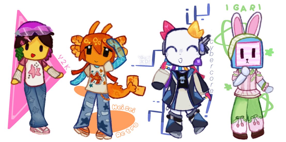 OfficalGuoXD's tweet photo. Day 14 of #regretetober
[Favorite fashion style]
Im into multiple styles isn't it cool.
#Regretevator https://t.co/xq9qWBr3tQ