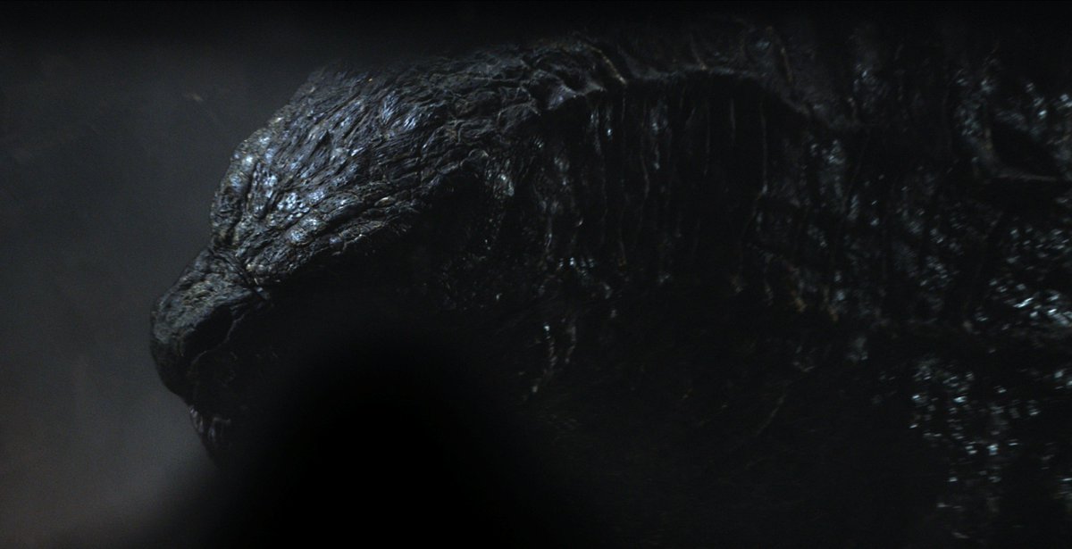 jdooo_x3's tweet photo. godzillas eyebrows shrouding his eyes in shadow is top 3 thing ever https://t.co/RYODKfa6Rf