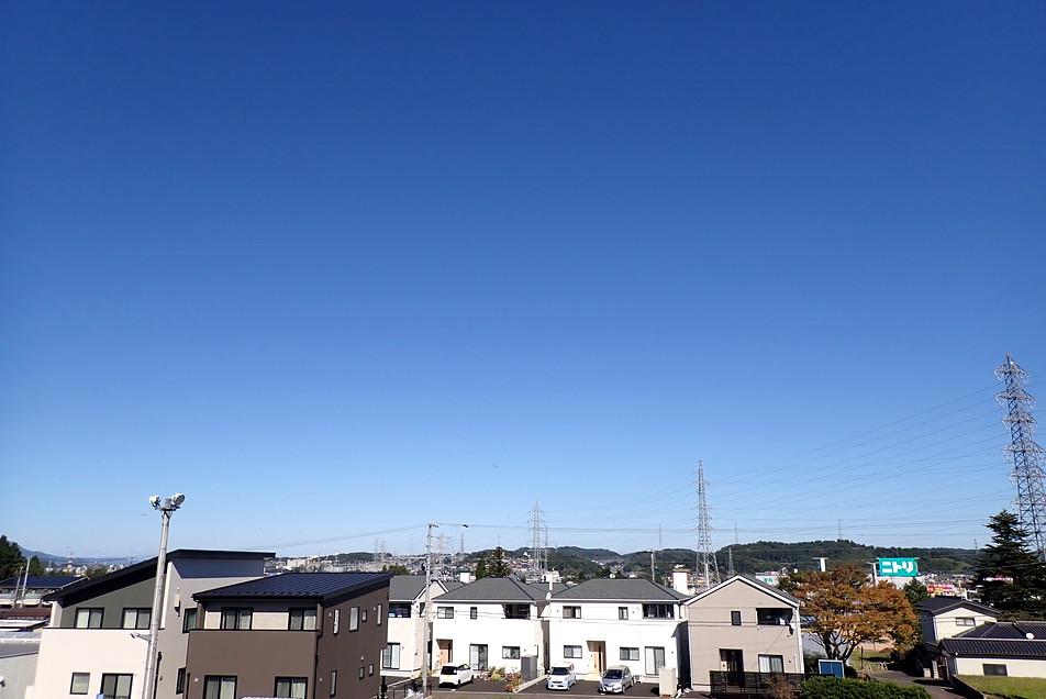 lambda1310nm's tweet photo. 仙台市北部 の今日の #イマソラ、前線が抜けて快晴です。 https://t.co/5Wz9PV0ATq