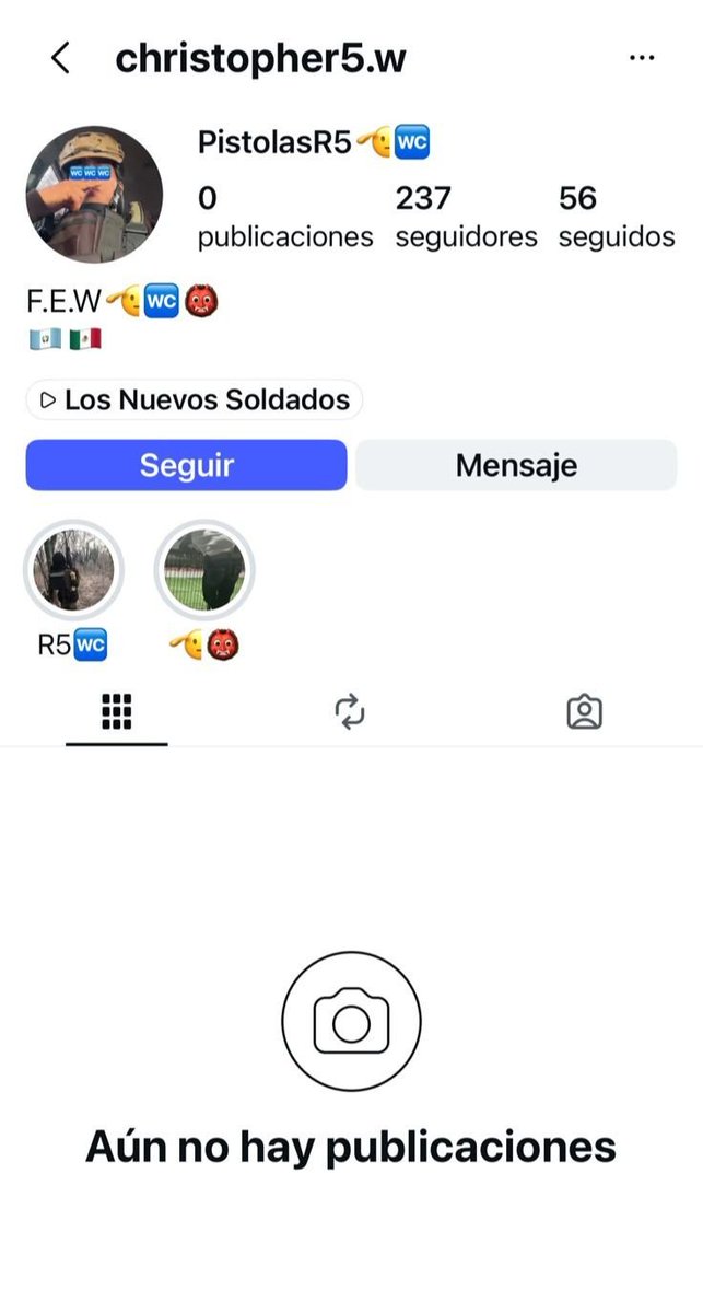 RawMexic's tweet photo. Pretty grim seeing young people consider joining a cartel something to brag about🥲

Here are 2 young Guatemalans reportedly boasting online about joining the 'Cartel de los Reyes'.

Thanks to the anonymous source. https://t.co/SHDQkLvXwj