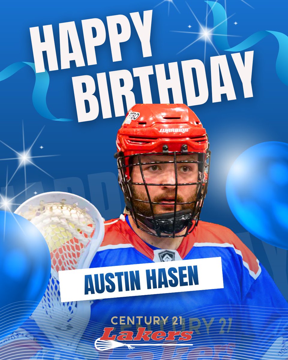 PtboLakersLax's tweet photo. Happy birthday to Austin Hasen, who spent the summer rehabbing an ankle injury - see you back on the floor soon! 🥳⭐️🎁 https://t.co/7Db2bX1M7r