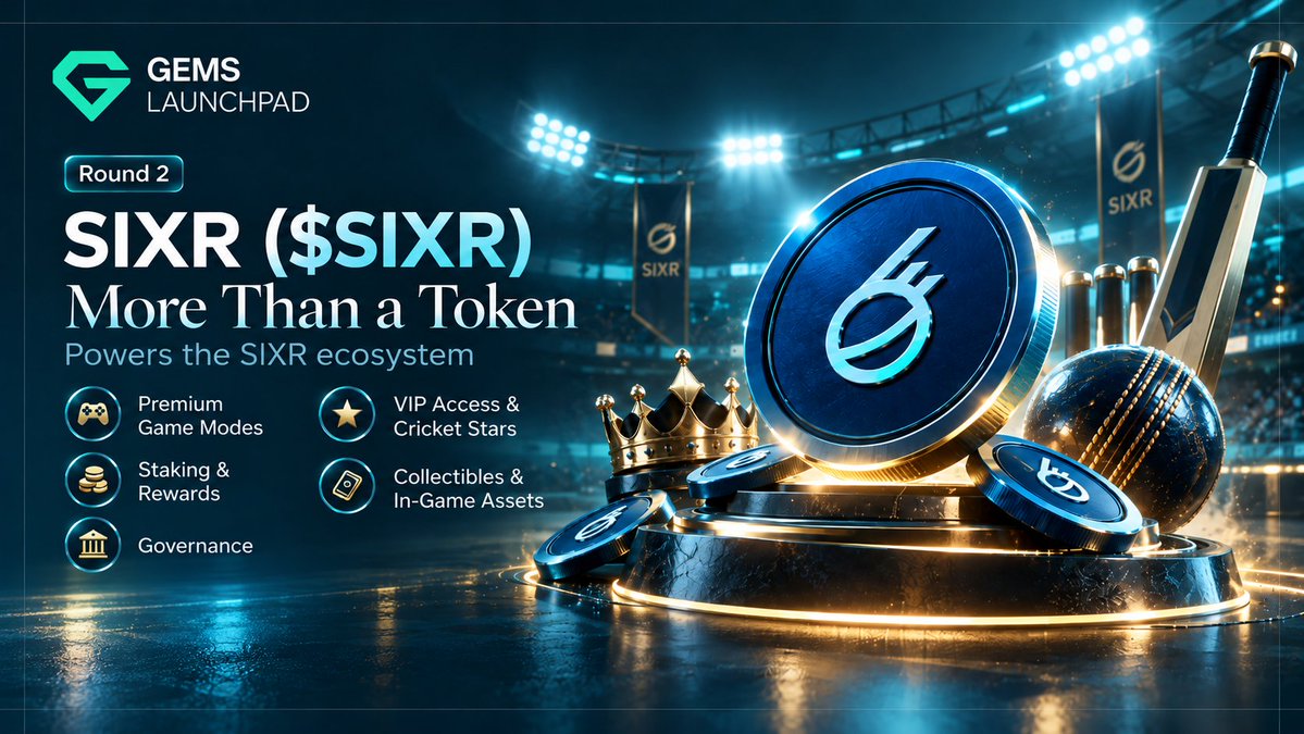 shawlauren9's tweet photo. 🚀 Round 2 of $SIXR is more than owning a token! Enjoy premium games, tournaments, staking, governance &amp; exclusive collectibles. 🎮 Play, compete, earn, and get closer to the stars!

@nirdop @bird @viper 
check this out!👇

🔗https://t.co/D0z3K5wAlK

@Gems_Launchpad @SIXR_cricket https://t.co/A2N6Qx0dNW