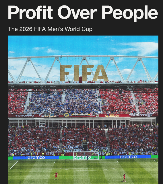EquidemOrg's tweet photo. ⚽ A new report by the @Sport_Rights and @FansEurope raises serious concerns about FIFA's failure to uphold its human rights commitments during the 2026 Mens World Cup.

The report documents a wide range of human rights concerns affecting fans, athletes, journalists, migrant workers and local communities, including discriminatory immigration policies, restrictions on fundamental freedoms, barriers to participation and inadequate access to remedy.

These findings echo concerns #Equidem has also raised through years of investigations into the human rights and labour conditions associated with FIFA tournaments, from Qatar 2022 to the 2026 World Cup and preparations for Saudi Arabia 2034.

Across these investigations, we have documented how migrant workers face exploitation, discrimination, unsafe working conditions and significant barriers to accessing justice, often within complex contracting and subcontracting arrangements where accountability remains weak.

Together, these findings point to a persistent failure to translate FIFAs human rights commitments into meaningful protections for the workers and communities affected by its tournaments.

For an organisation with FIFA's global influence, financial resources and immense commercial reach, the continued failure to safeguard fundamental human rights raises serious questions about its accountability mechanisms. These are not new or unforeseeable risks. They have been documented repeatedly, and the measures needed to address them are well established.

It is time for FIFA to move beyond commitments and demonstrate concrete action through enforceable human rights safeguards, independent oversight, meaningful engagement with affected workers and communities, and effective access to remedy.

The scale and influence of global sporting events must be matched by an equally serious commitment to protecting the rights of the people who make them possible.

🔗 Read the report: https://t.co/4YBpe0ytdg

#FIFAWorldCup #HumanRights #MigrantWorkers #LabourRights #Accountability