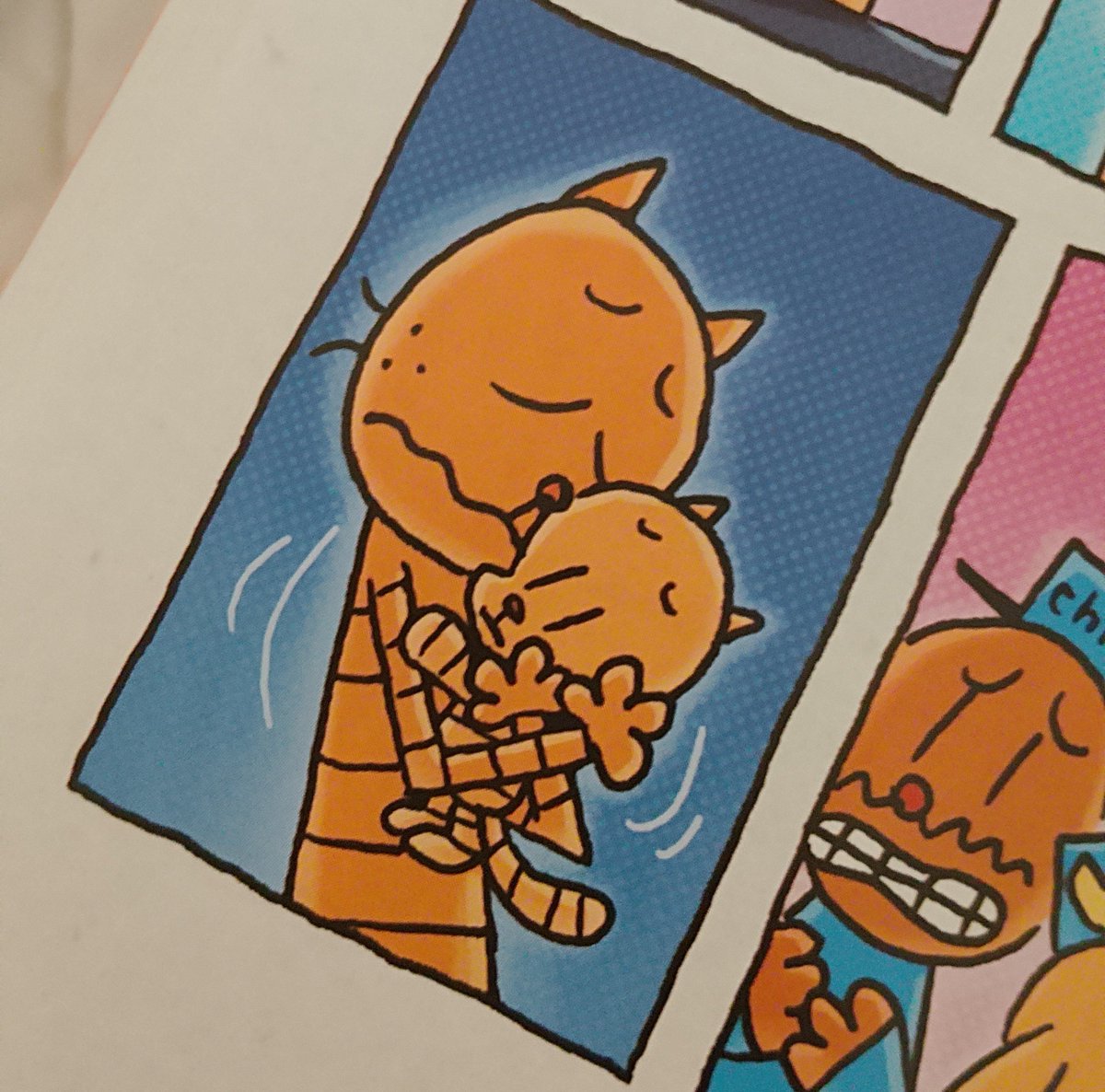 flyinglvy's tweet photo. This might not be big news, but it's very big for me. While in the hospital, my friend gave me my first ever Dog Man book, and it's my favorite one too. 🥹 I don't come from a wealthy family and these cost a LOT for me personally. I had an amazing read omg https://t.co/YHeWfwDAJx