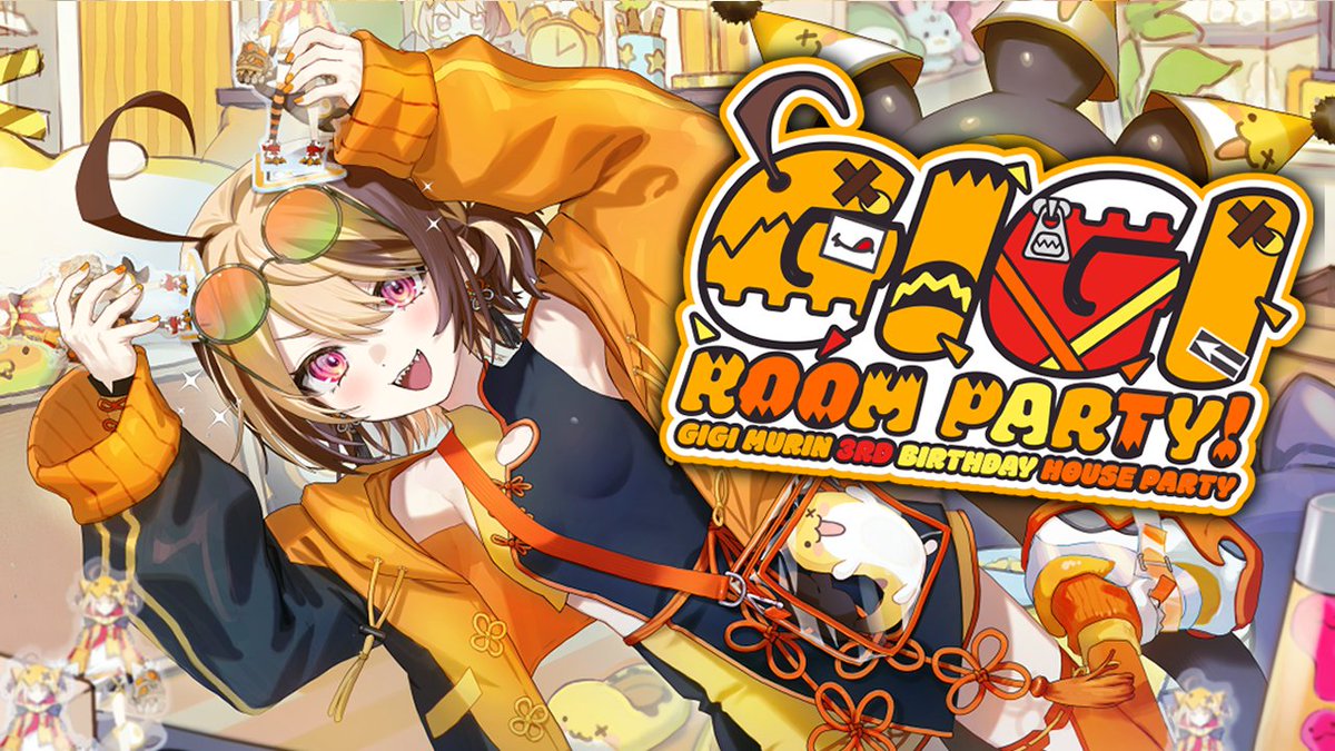 gigimurin's tweet photo. 🎈🎈SURPRISE!! MY BIRTHDAY LIVE THAT I ACCIDENTALLY LEAKED IN MY LAST TWEET!! 🎈🎈

YOU'RE INVITED, RSVP 🗓️ October 18, 6PM PDT / October 19, 10AM JST 🎁🎁🎁
https://t.co/K1T83jSKwo https://t.co/XZSpHoR8g5