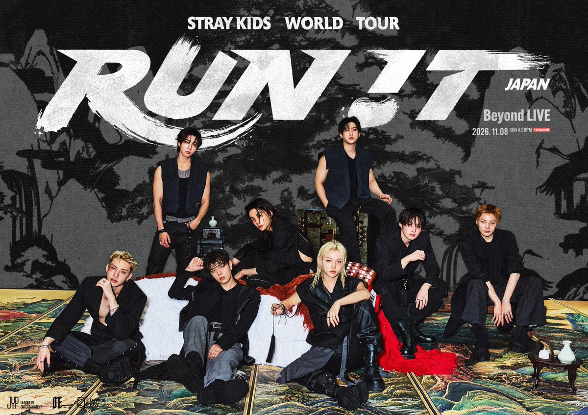 Stray_Kids's tweet photo. Stray Kids(스트레이 키즈)
World Tour <RUN IT JAPAN>

Beyond LIVE Ticket Open Notice

https://t.co/qGQ4yNttTq

#StrayKids #스트레이키즈
#RUN_IT
#RUN_IT_JAPAN
#YouMakeStrayKidsStay
#BeyondLIVE https://t.co/ooifNQbPUL